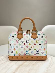 Louis Vuitton Alma PM Bag In Multicolor Monogram