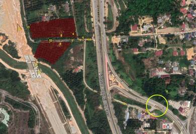 2 Tanah lot (bersebelahan) di Bukit Damar, Dengkil  untuk dijual
