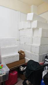 polystyrene foam cool box.  保丽龙冷藏箱