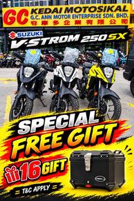 FullLoan! Box 45L! Suzuki V-Strom 250SX Vstrom 250