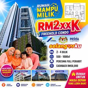 100K Subsidy✅ Dekat Kota Damansara @ DASH Highway - 2R1B Condo