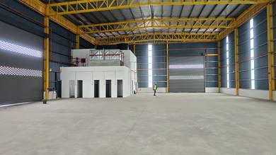 New factory warehouse for rent bukit minyak