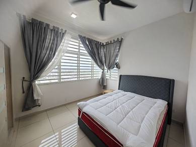 Fully Furnished ! Meru Prima Condo for Rent / Corner / 3 Bed ,2 Bath