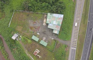 Facing Main Road Land For Rent! at 15th Mile! With Electricity, Water!