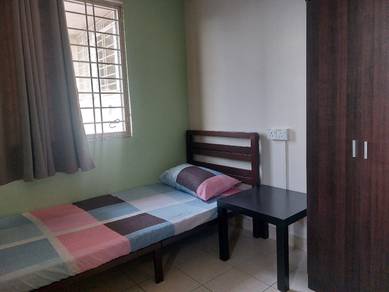 bilik sharing perempuan melur apartment sentul kl