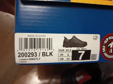 Skechers Men Slip-ins Work Nampa Knotly Work Shoes