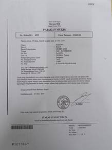 Tanah Lot Rumah di Bandar Raub untuk dijual (Rizab Melayu)
