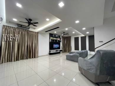 Super Value Facing Open Fully Reno Ext Tiles Semi-d Aman Perdana Klang