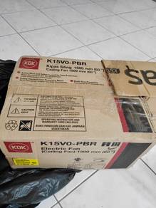 1 unit of KDK K15V0-PBR 60" Ceiling Fan Brown