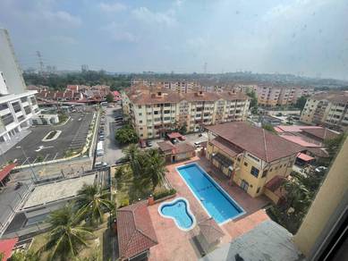 MURAH, CORNER UNIT, FULL LOAN - Intana Ria Apartment, Seksyen 7 Bangi