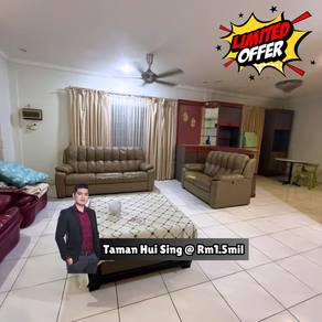 Hui Sing Prime Area🔥 Super Spacious Double Storey Semi-D