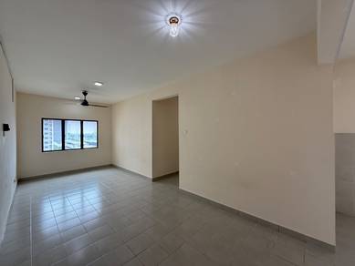 (Ada Kabinet Dapur & Kemasukan Disember) Apartment Seruling Bukit Raja