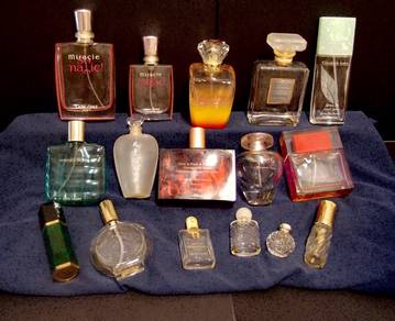 Perfume Bottles Collection (Empty) - 16 Bottles