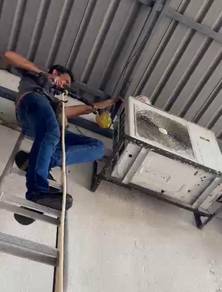 Khidmat servis aircond rumah dan pejabat