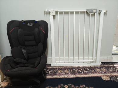 car seat Dan safety gate 