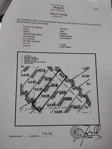 Tanah Sawah 0.91 Ekar Kesang, Tangkak – Freehold