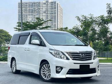 2012 Toyota ALPHARD 2.4 SC HOME THEATER PILOT SEAT