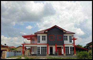Rumah 2 tingkat berkembar