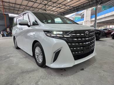 2025 Toyota ALPHARD 2.5 HYBRID X UNREG SIDE STEP