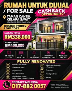 2-storey-Terraced-House-for-sale-Kulai-Johor