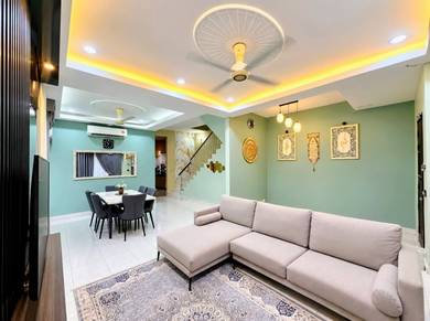 Rumah End Lot 2 Tingkat Untuk Dijual Rawang Renovated 4 Bilik