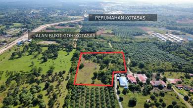 Tanah Pertanian 5 Ekar Rtp Bukit Goh Berhampiran Kotasas