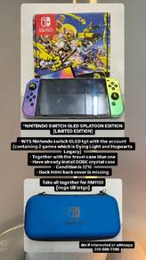 NINTENDO Switch OLED 2024 SPLATOON EDITION 