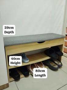 Used Shoes Cabinet with Cushion