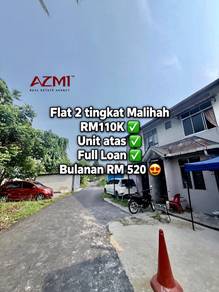 100% LOAN Flat 2 Tingkat Malihah, Matang