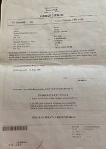 FREEHOLD Land at JALAN SALLEH, Muar