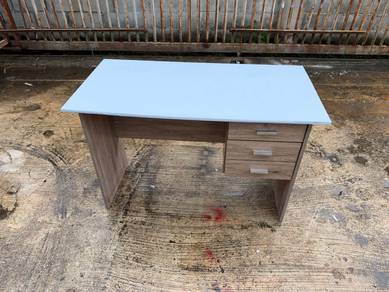 4ft Meja Table Study Office Computer Desk Drawer
