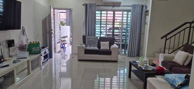 Double storey terrace house at Taman Tekkah Damai for SALE
