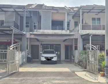 Double storey terrace house at Taman Tekkah Damai for SALE