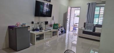 Double storey terrace house at Taman Tekkah Damai for SALE