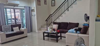 Double storey terrace house at Taman Tekkah Damai for SALE