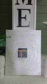 Homemade artwork wall deco