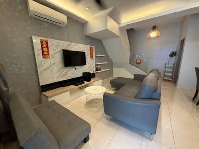 Bertam Perdana Double Storey Cluster House | Fully Furnished & Reno |