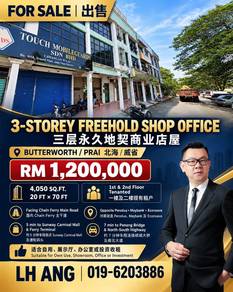 Butterworth 3 Storey Shop Lot For Sale