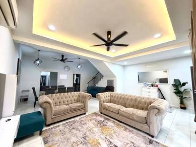 Renovated & Fully Furnished Double Storey Serene Height Camellia Bangi
