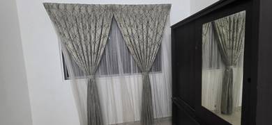 [FOR RENT] Flat TINGKAT BAWAH HALF FURNISHED Medan Maju Jaya, Taman Da