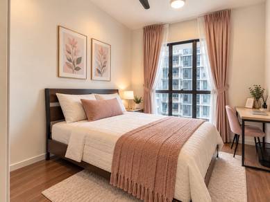 Bilik Sewa Premium – Master Bedroom Perempuan @ Batu Kawan