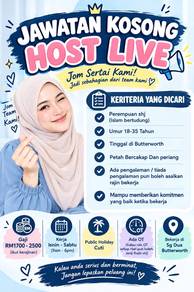 Host Live Full Time
