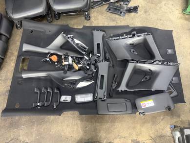 Honda Jazz GK5 carpet bumbung atas hitam full set