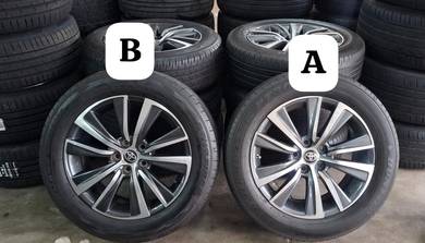 Rim 18 ori toyota harrier fit harrier year 2000 to