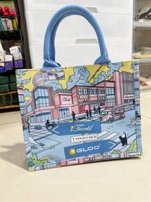 Christy Ng x Gloo x iTworld Cartoon City Tote Bag