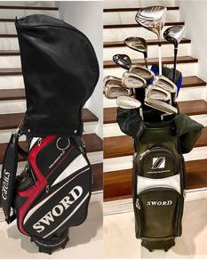 Golf Set Sword Daiwa PRGR with golf Bag