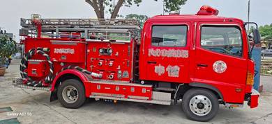 Used Hino Ranger Fire Fighter  J07E-TF1 / 6070