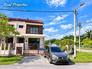 2 Storey Terrace House Corner Lot Taman Saujana KLIA Sepang 🔥