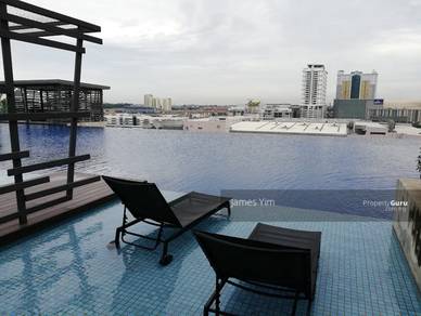 Pool view with 2 car parks @ usj one