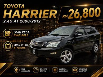 2008 Toyota HARRIER 2.4 ACU30W SERVICE TOYOTA AUTO